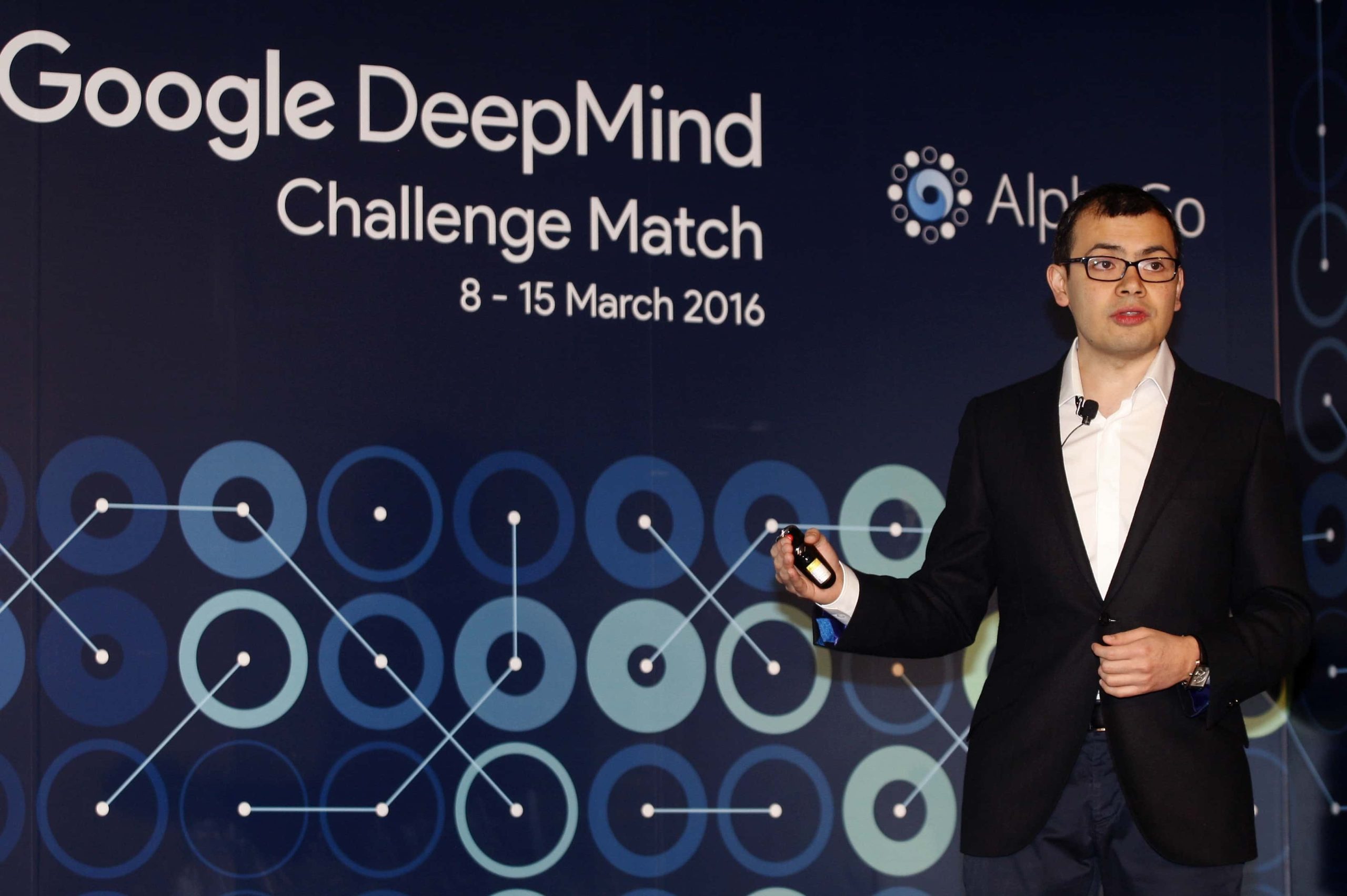 Image Source: Getty Images | Photo by Kim Hee-Chul-Pool | Demis Hassabis, CEO of Google's artificial intelligence (AI) startup DeepMind