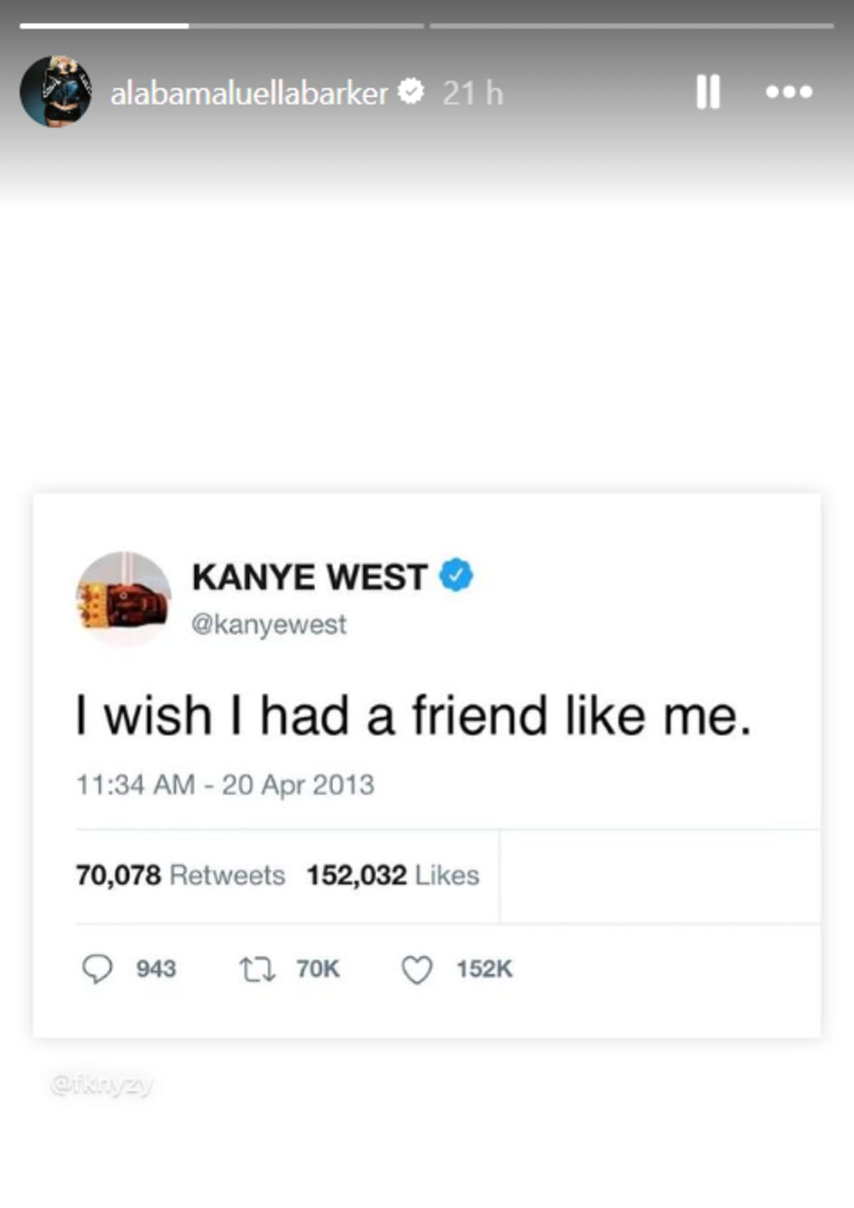 Image Source: Instagram | @alabamaluellabarker