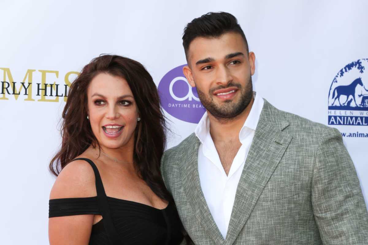 Britney Spears (L) and Sam Asghari (R) attend the 2019 Daytime Beauty Awards on September 20, 2019 in Los Angeles- (Image Source: Paul Archuleta/ Getty Images)