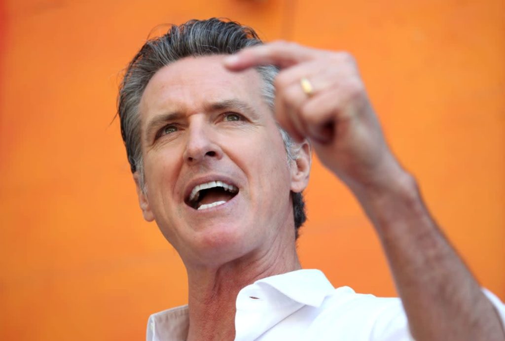 California Gov. Gavin Newsom announced crime reduction measures before roasting the White House with an AI-assisted burn