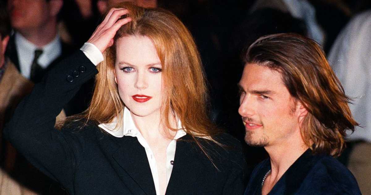 Tom Cruise & Nicole Kidman on 01 January 1990. (Image Source: Getty Image| Photo by Kypros)