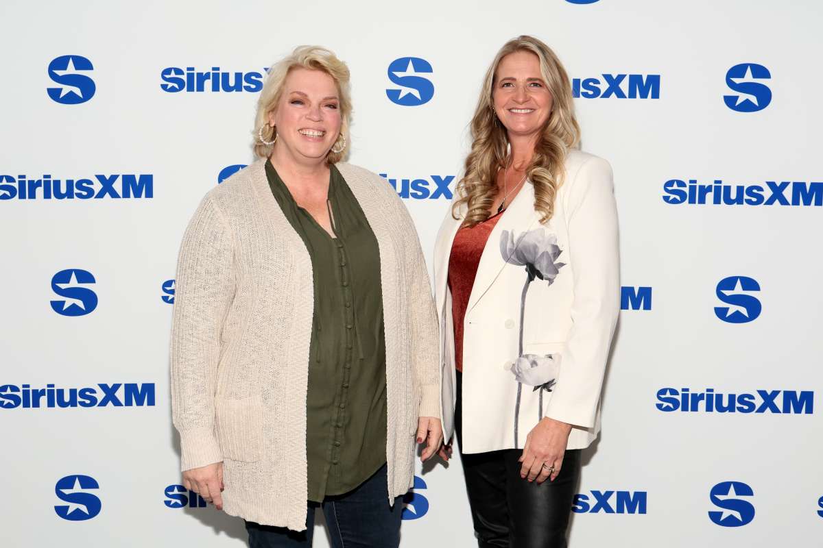 Janelle Brown (L) and Christine Brown of 