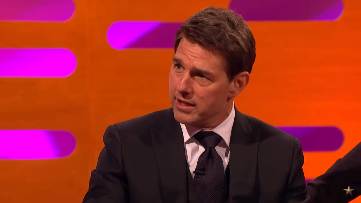 Tom Cruise speaking on talk show The Graham Norton Show. (Image Source: YouTube | The Graham Norton Show)