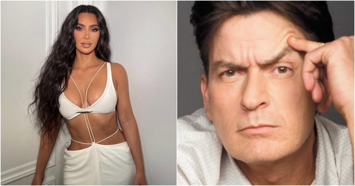 Kim Kardashian, Charlie Sheen