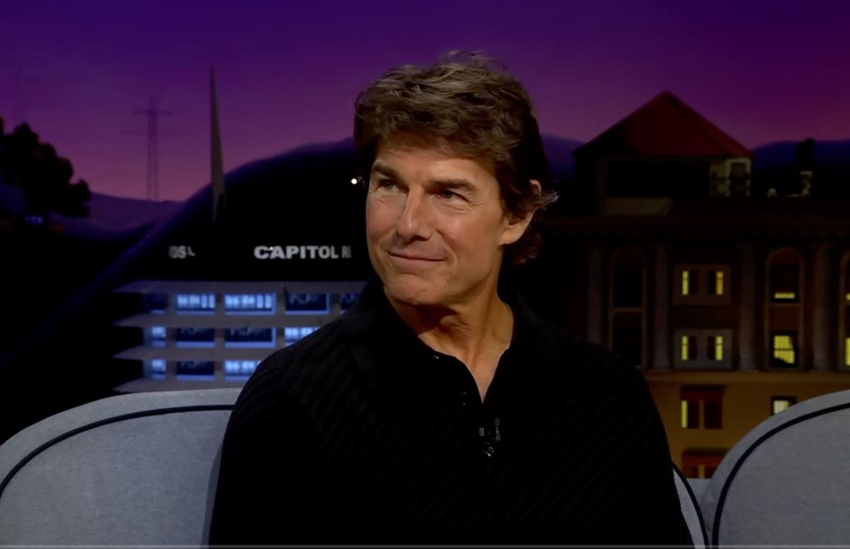 Tom Cruise in an interview with James Corden. (Image Source: YouTube | The Late Late Show with James Corden)
