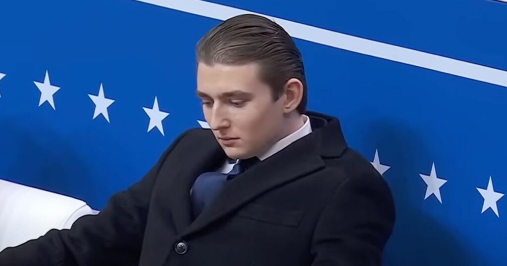 Barron Trump baldness