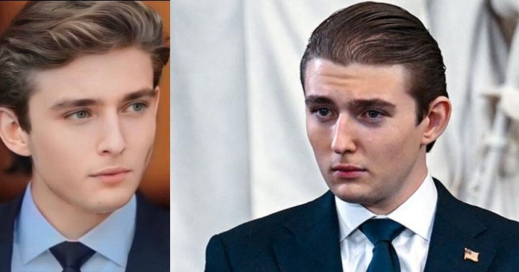 Barron Trump Hair