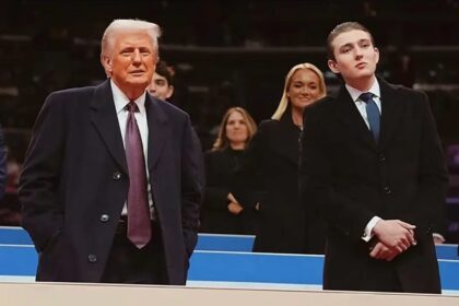 Barron Trump and Donald trump