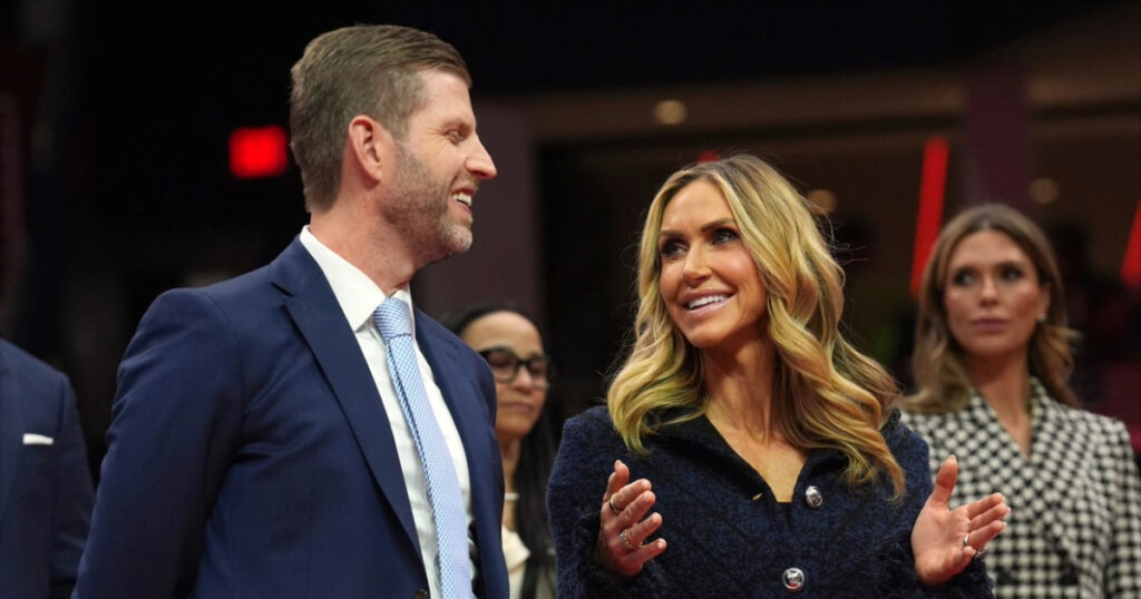 Eric and Lara Trump are faking their relationship
