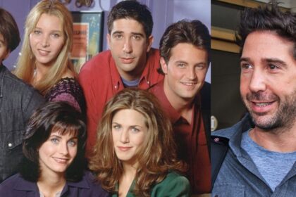 Friends Cast and David Schwimmer