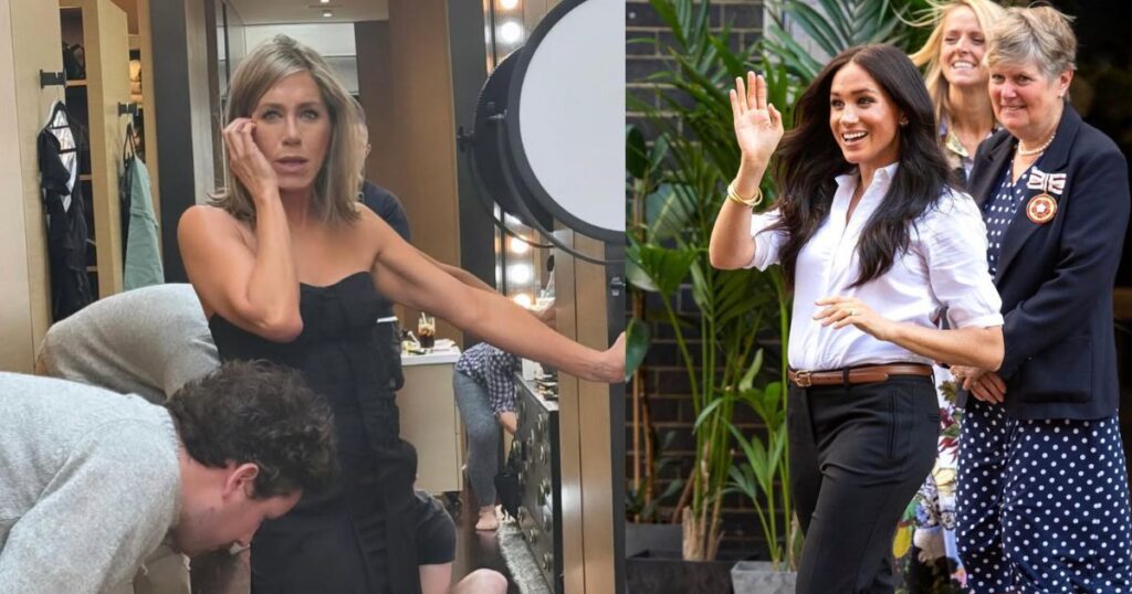 Jennifer Aniston and Meghan Markle