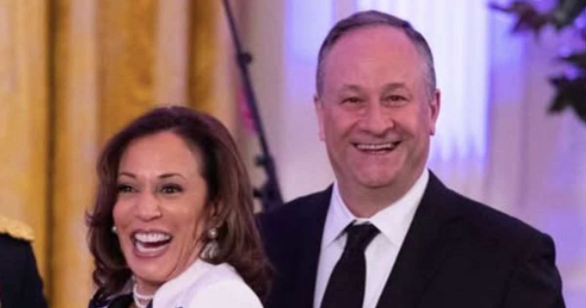 Kamala Harris and Doug Emhoff at the White House in Washington, DC, on February 11, 2023 (Credits: Instagram|@kamalaharrisnews