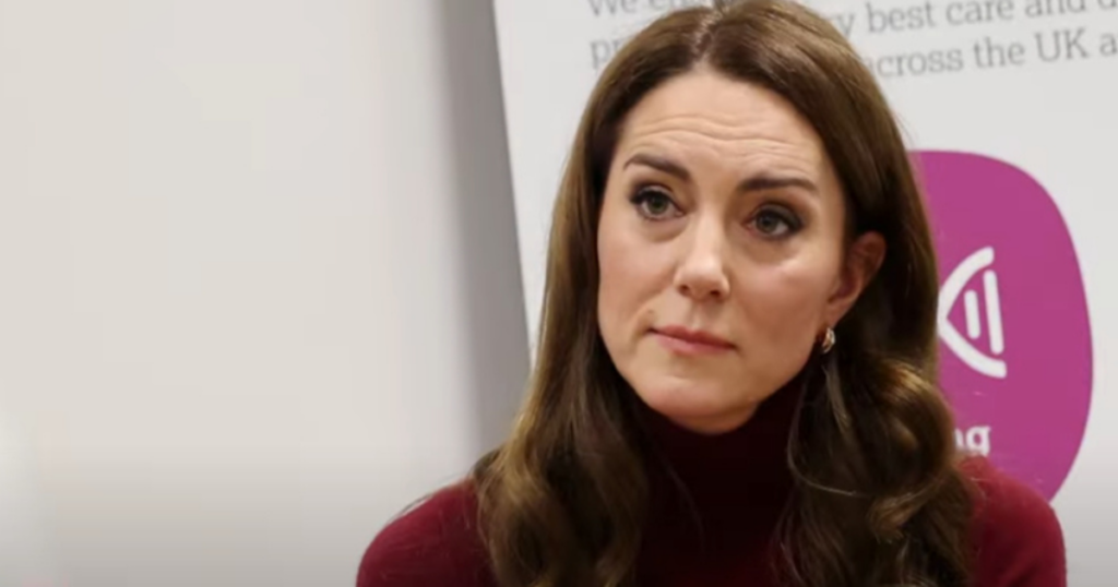 Kate Middleton at Royal Marsden Hospital in London