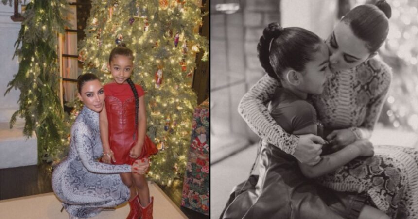 Kim Kardashian and Chicago West