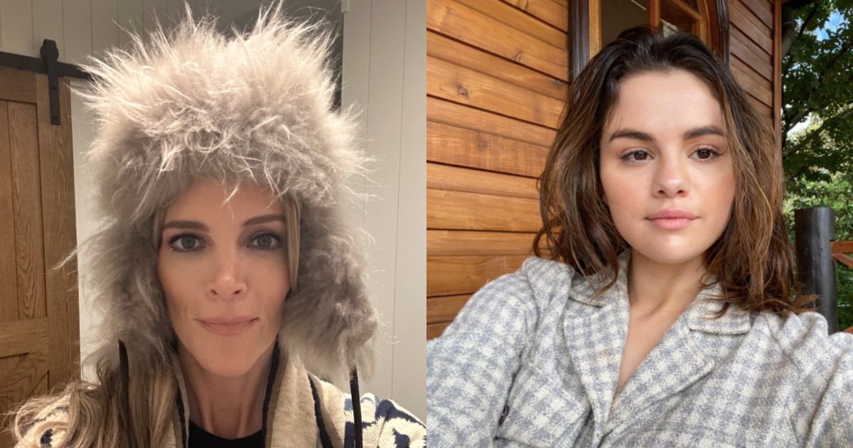 Megyn Kelly (L) and Selena Gomez (R) (via Instagram )
