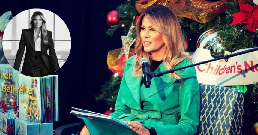 Melania Trump's Official Portrait Spurs Online Debate As Many Think It