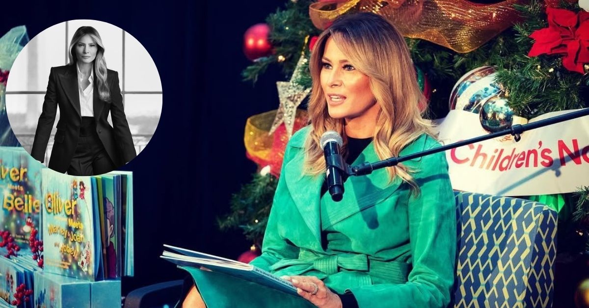 Melania Trump's Official Portrait Spurs Online Debate As Many Think It