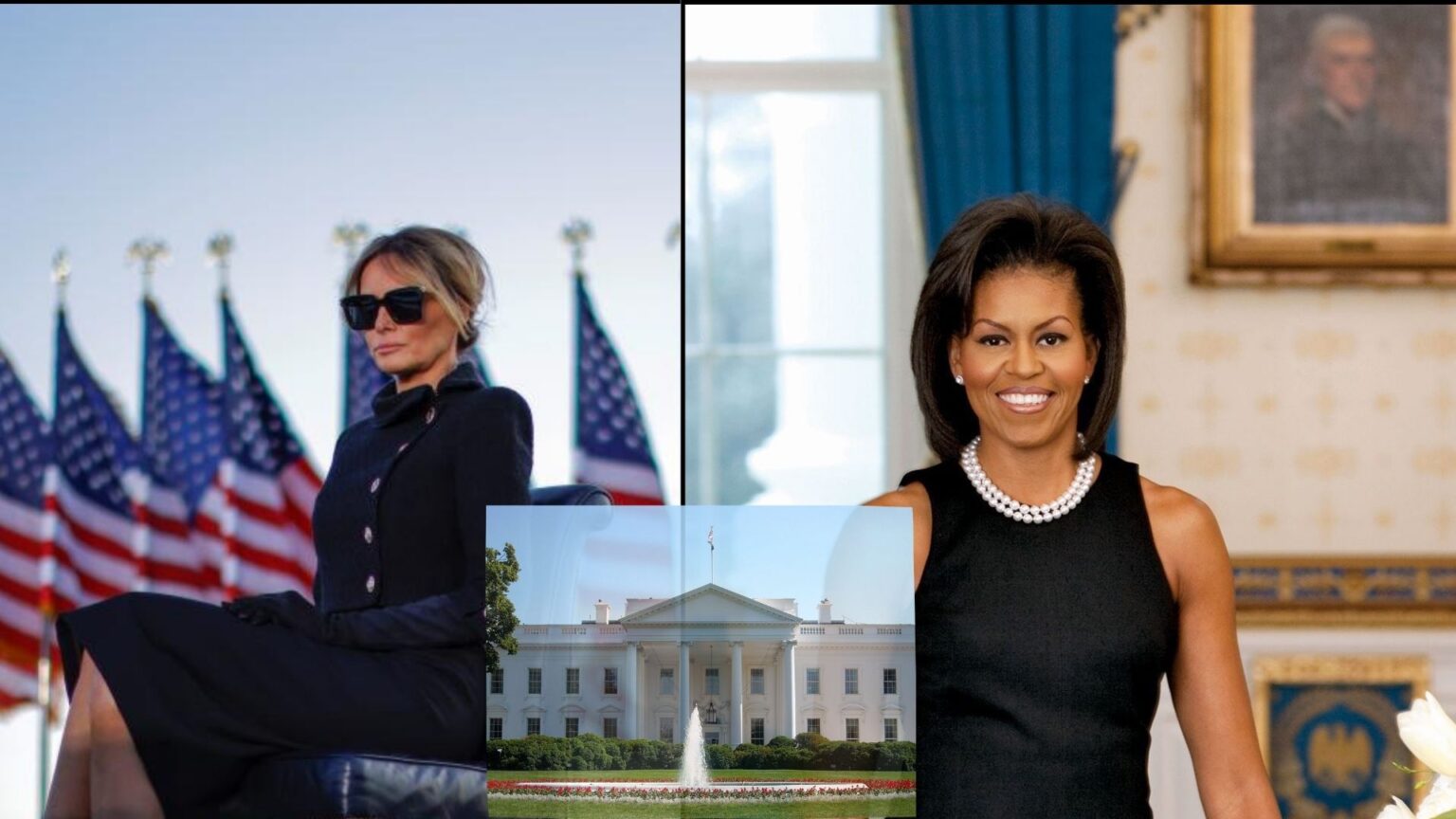 Melania Trump and Michelle Obama