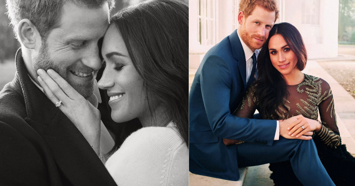 Prince Harry with wife Meghan Markle