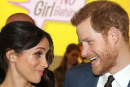 Meghan Markle and Prince Harry attend the Women's Empowerment reception during the Commonwealth Heads of Government Meeting in London on April 19, 2018 (Photo by Chris Jackson - WPA Pool/Getty Images, via Flickr).