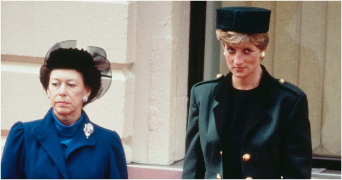 Princess Diana and Princess Margaret (Image Source - @moonstar111110)