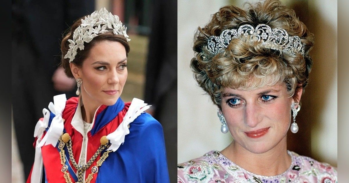 Princess Kate and Princess Diana