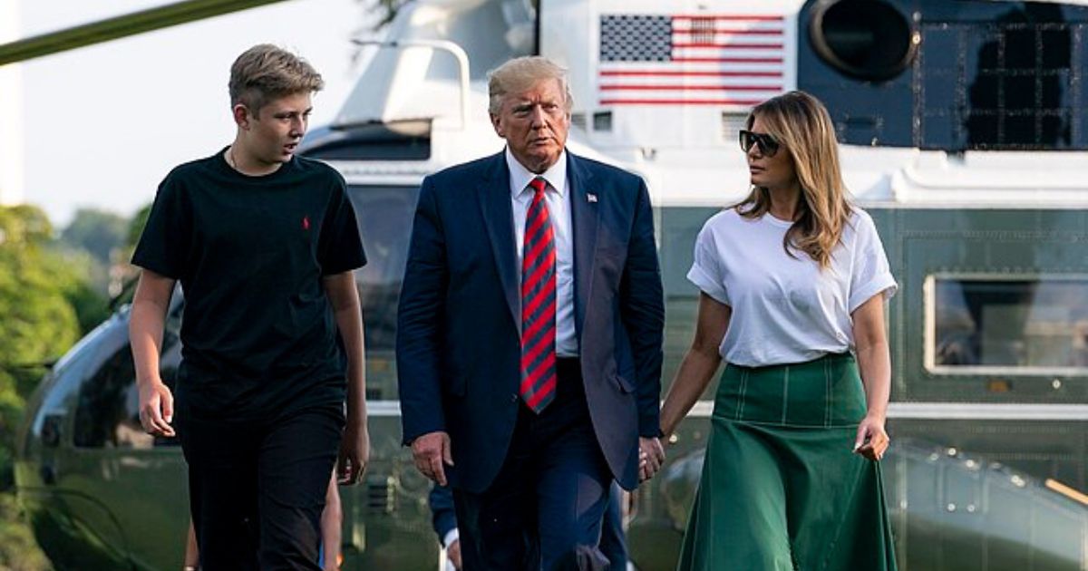 Donald Trump, Melania Trump, Barron Trump