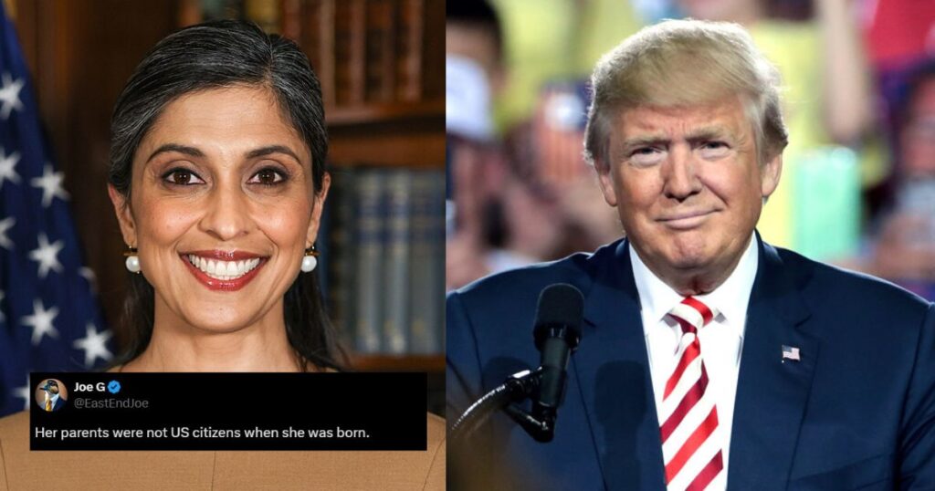 Usha Vance, Donald Trump