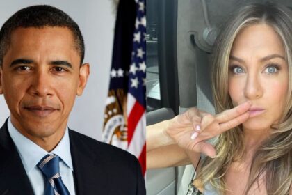 Barack Obama and Jennifer Aniston