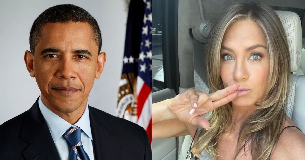 Barack Obama and Jennifer Aniston