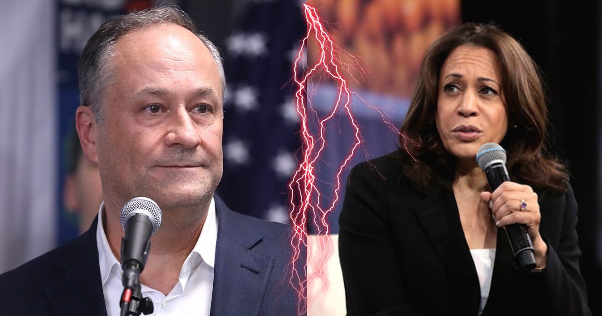 Doug Emhoff and Kamala Harris