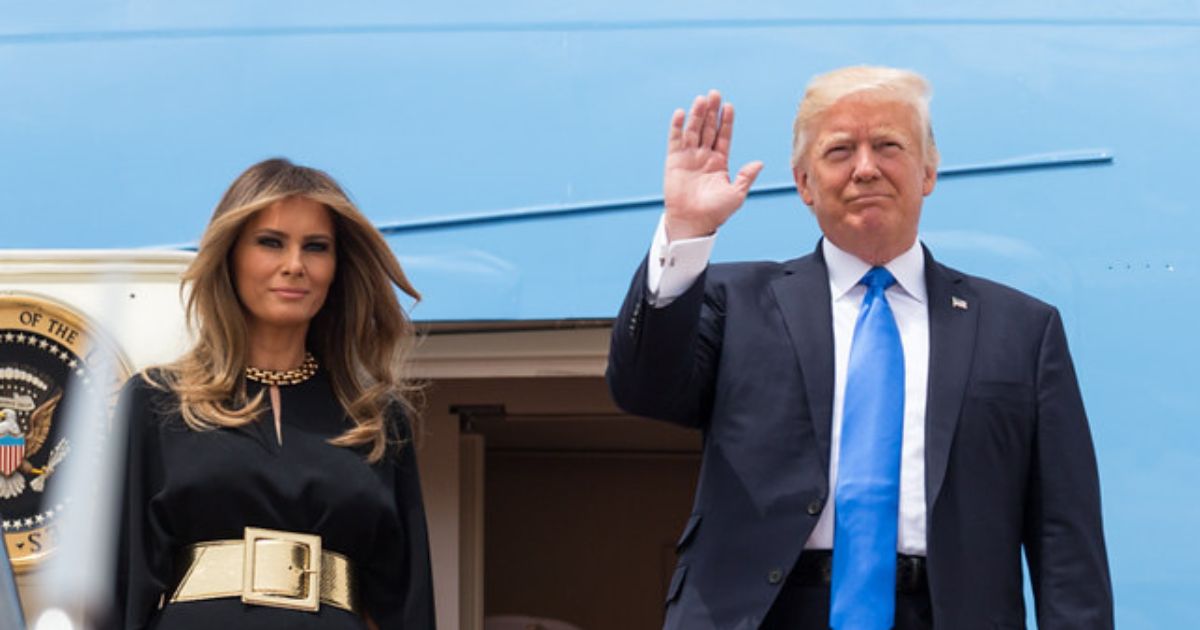 Melania Trump and Donald Trump