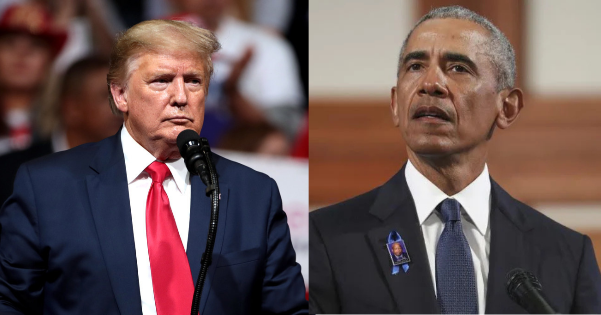 Donald Trump, Barack Obama