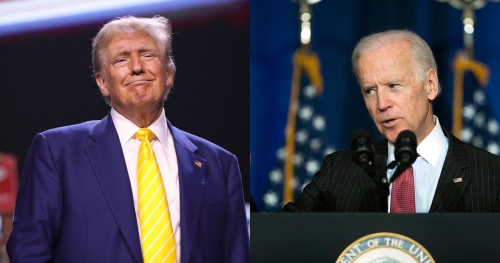 Donald Trump, Joe Biden