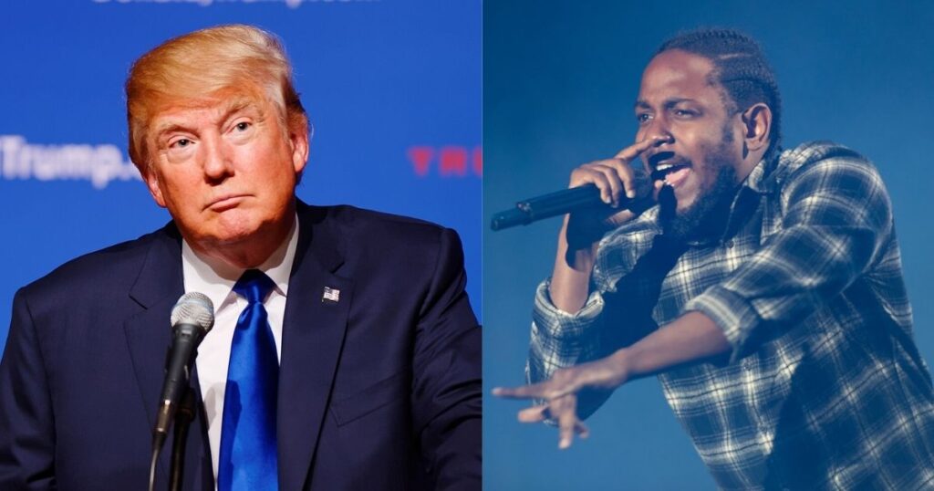 Donald Trump, Kendrick Lamar