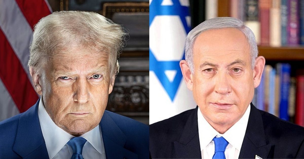 Donald Trump and Benjamin Netanyahu