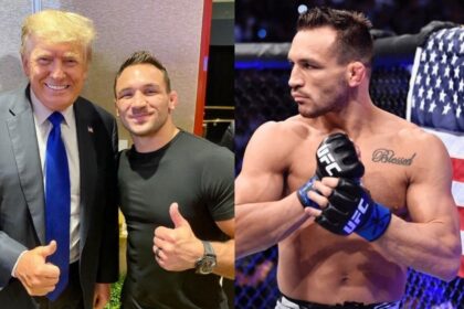 Donald Trump and UFC Fighter Michael Chandler