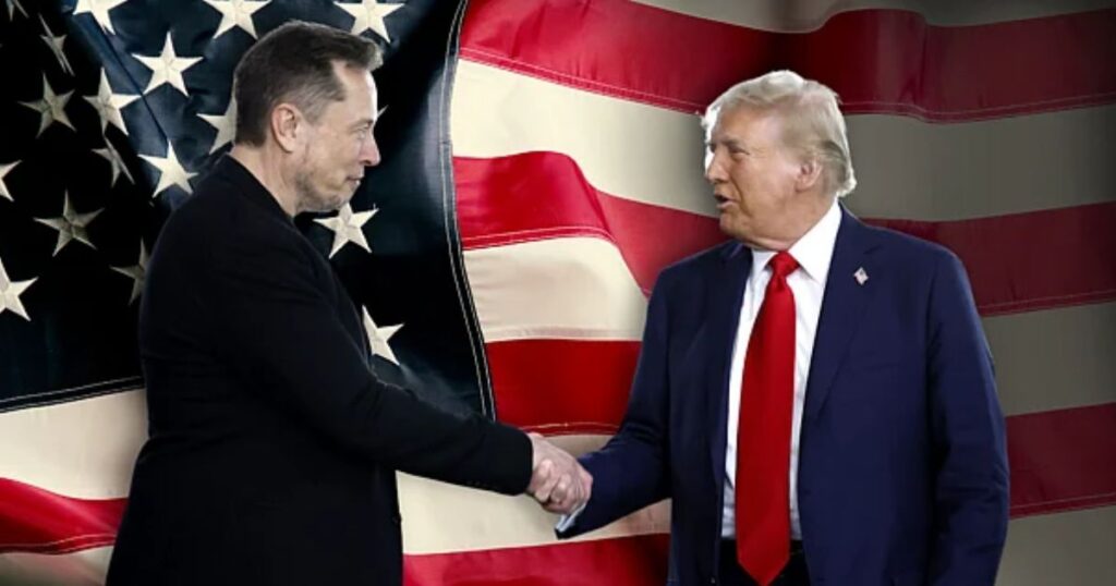 Donald Trump-Elon Musk Friendship: A Tale of Critique-Turning Campaigner (Image Credits: Gargi Shukla via Outlook Business)
