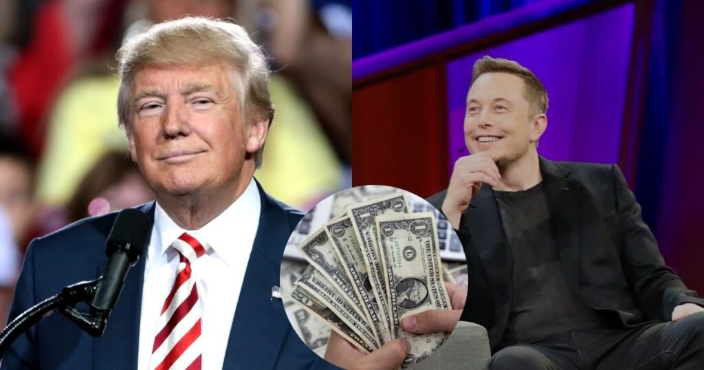 President Donald Trump and Elon Musk ( Via Flick)