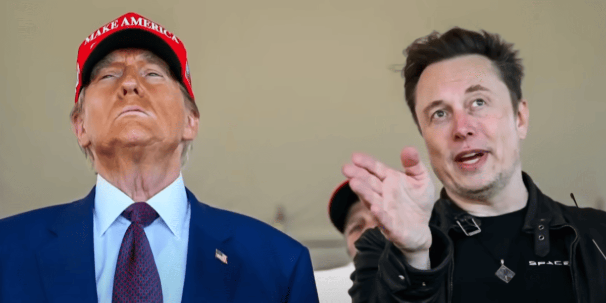 Donald Trump and Elon Musk