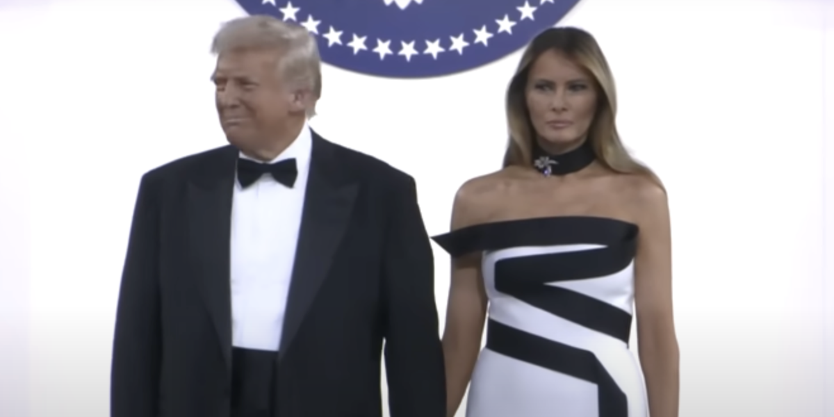 Donald Trump and Melania Trump