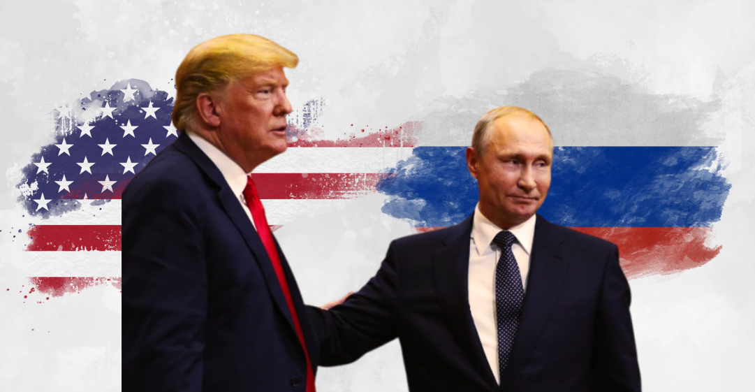 Donald Trump and Vladimir Putin.