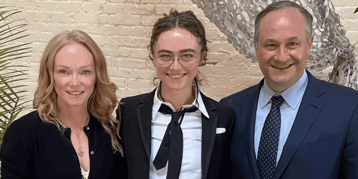 Kerstin Emhoff, Ella Emhoff and Doug Emhoff