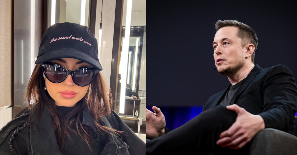 Elon Musk and Ashley Clair