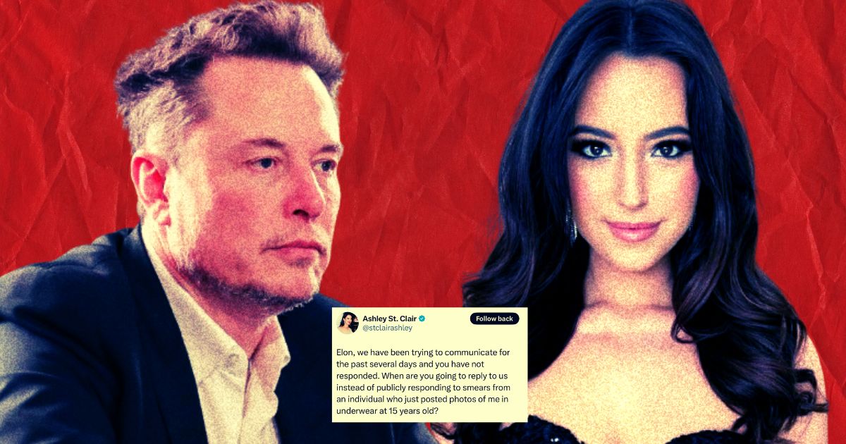 Elon Musk and Ashley St. Clair