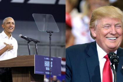 Former President Barack Obama ( via Flickr) and Current President Donald Trump ( via Flickr)