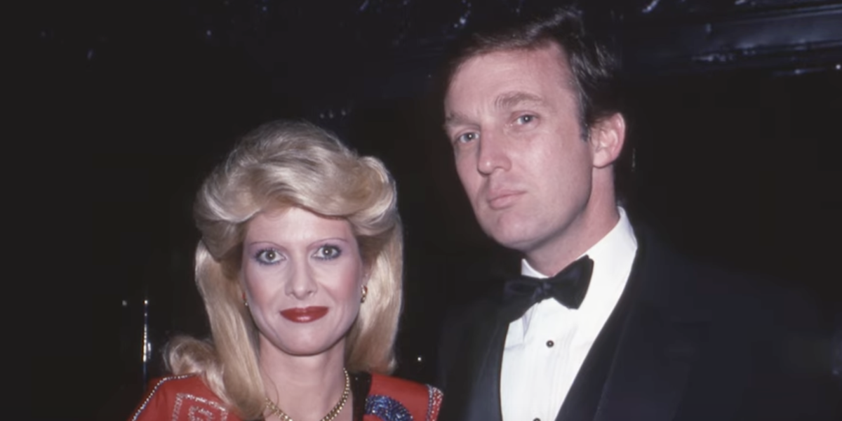 Ivana Trump and Donald Trump