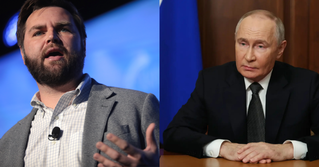 JD Vance and Putin