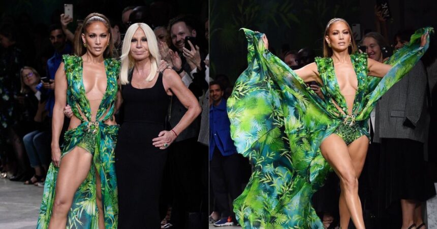 how to accessorize a green velvet dress Green Jennifer Lopez (J.Lo) One shoulder Dress Asymmetrical Prom Celeb –  Hoprom