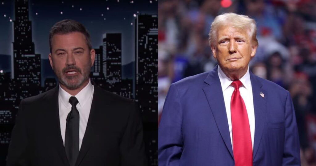 Jimmy Kimmel, Donald Trump